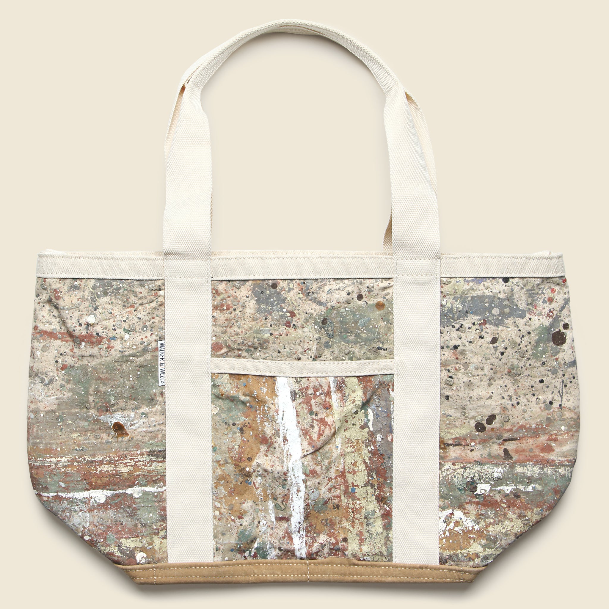 Upcycled Tote Bag - Paint Splatter - Vintage - STAG Provisions - One & Done - Accessories & Jewelry