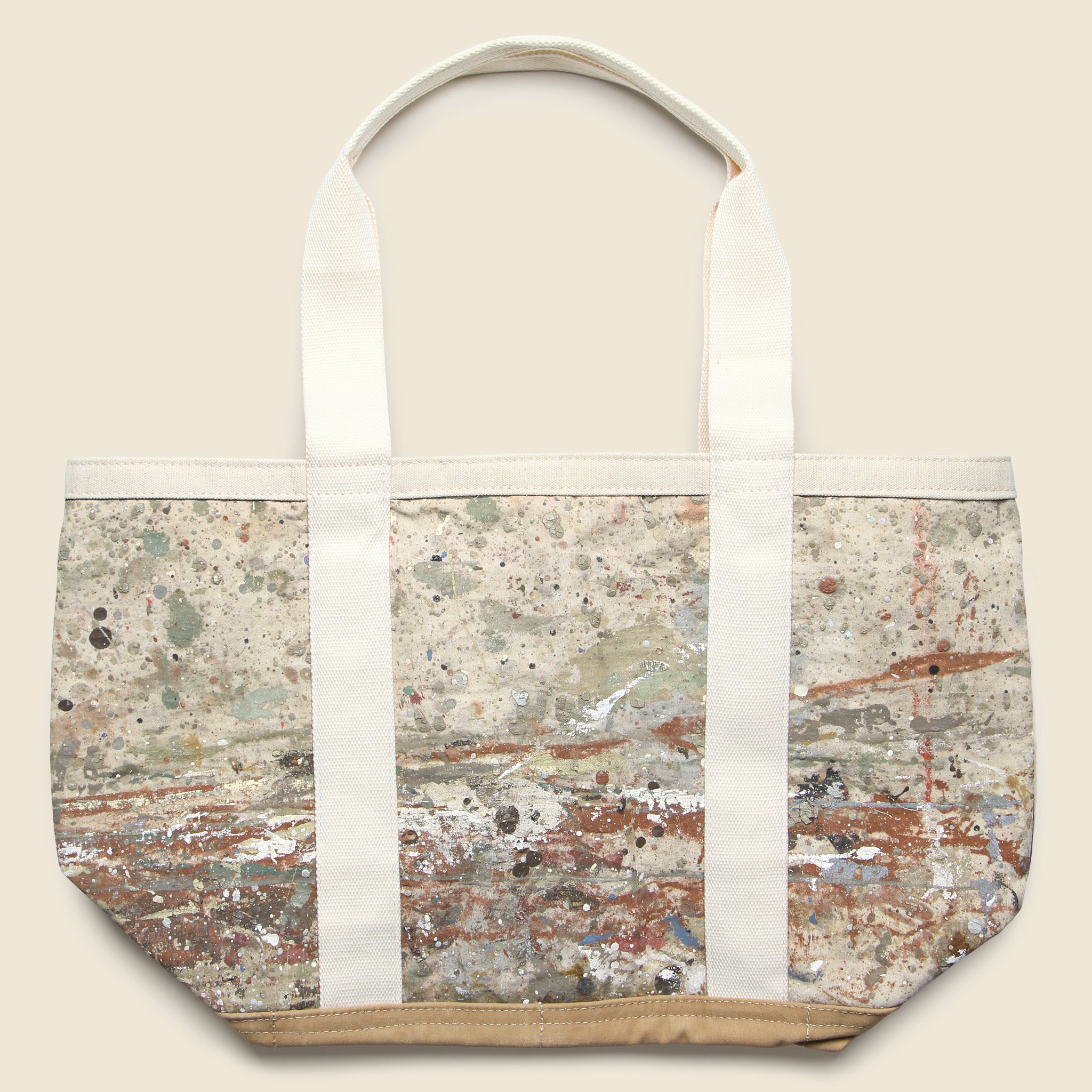 
                          Upcycled Tote Bag - Paint Splatter - Vintage - STAG Provisions - One &amp; Done - Accessories &amp; Jewelry
                        