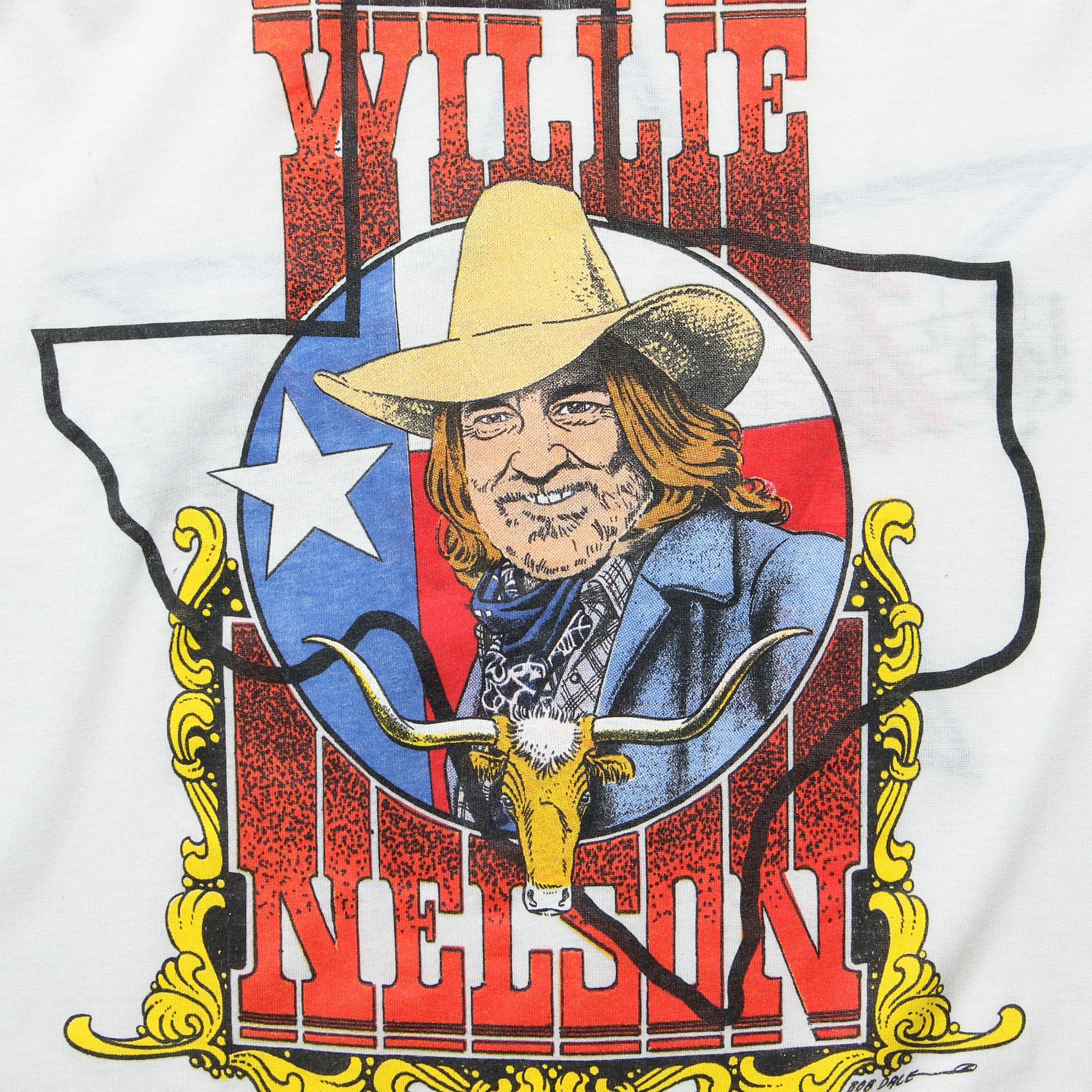 
                          1982 Willie Nelson &amp; Family Deadstock Tee - Vintage - STAG Provisions - One &amp; Done - Apparel
                        
