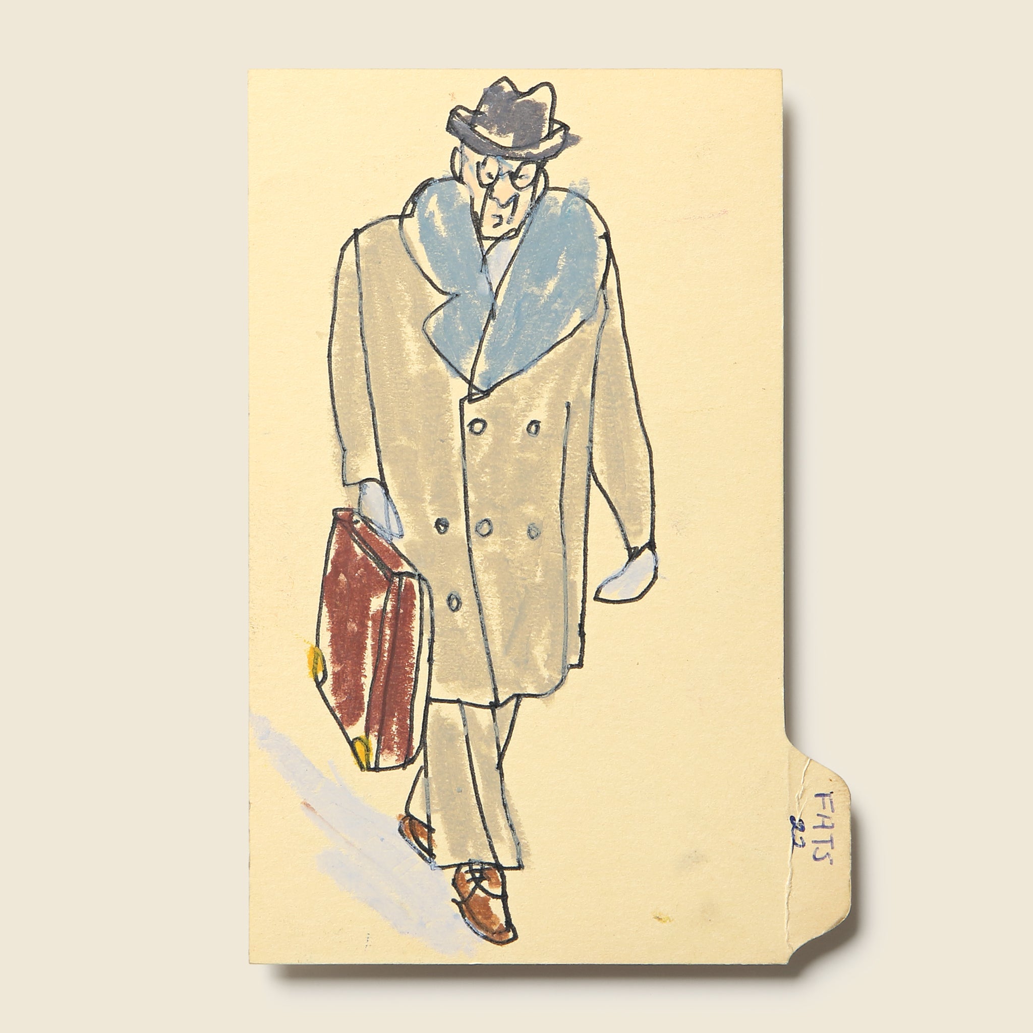 Figure Sketch #6 - Vintage - STAG Provisions - One & Done - Art
