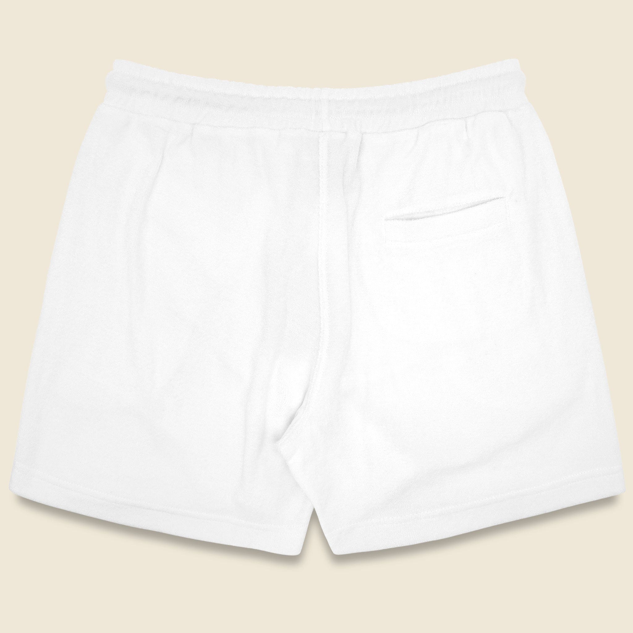 Solid Terry Shorts - White - OAS - STAG Provisions - Shorts - Lounge