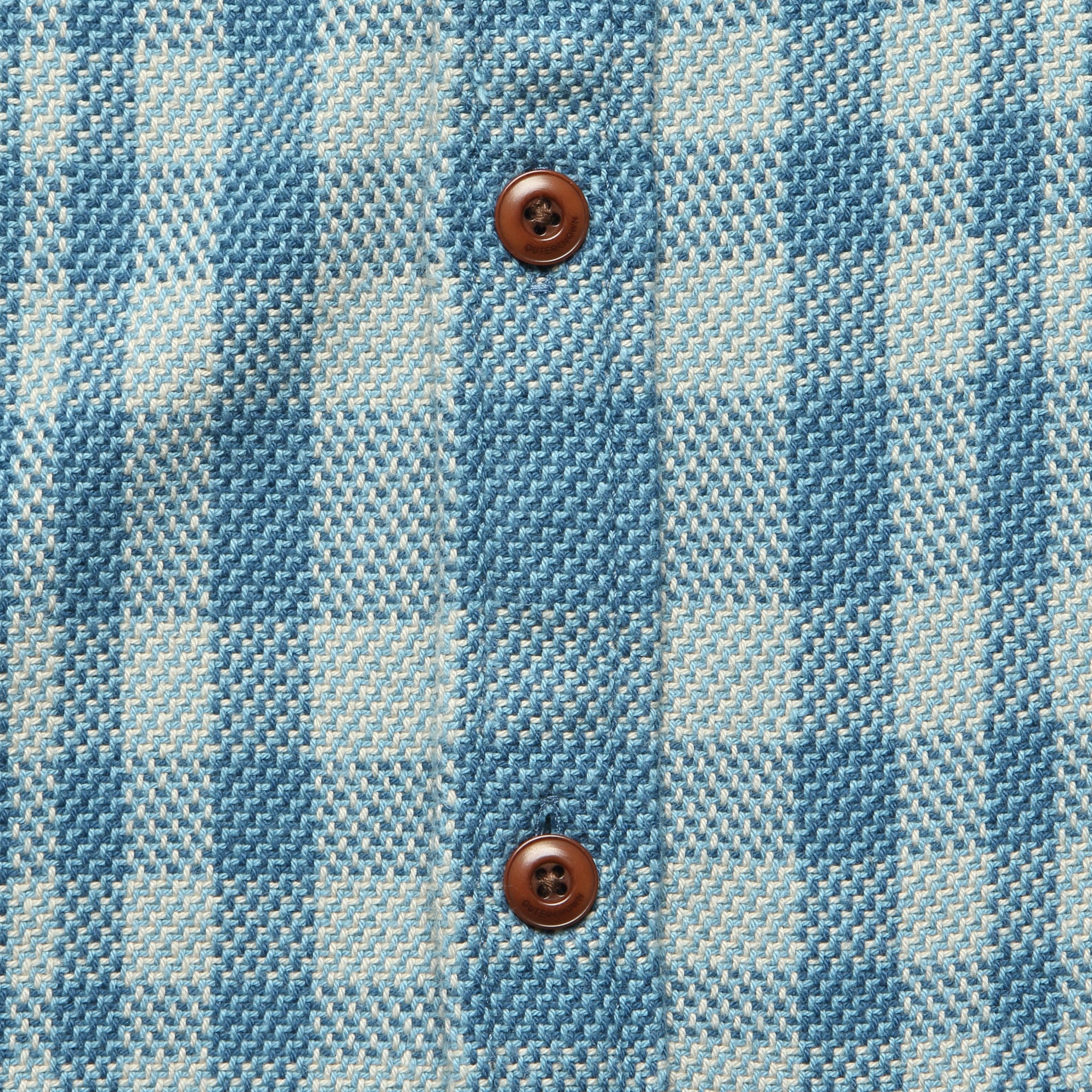 Blanket Shirt - Adriatic Lucent Plaid - Outerknown - STAG Provisions - Tops - L/S Woven - Plaid