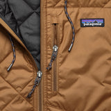 Diamond Quilted Bomber Hoody - Deer Brown - Patagonia - STAG Provisions - Outerwear - Coat / Jacket