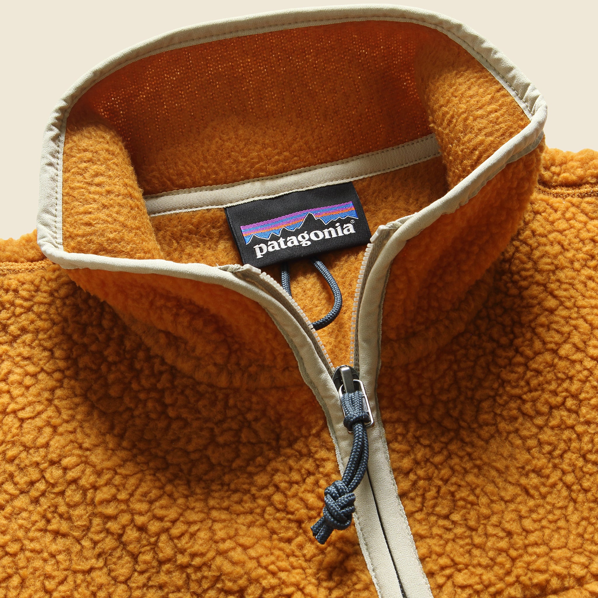 
                          Retro Pile Jacket - Cinnamon Brown
                        