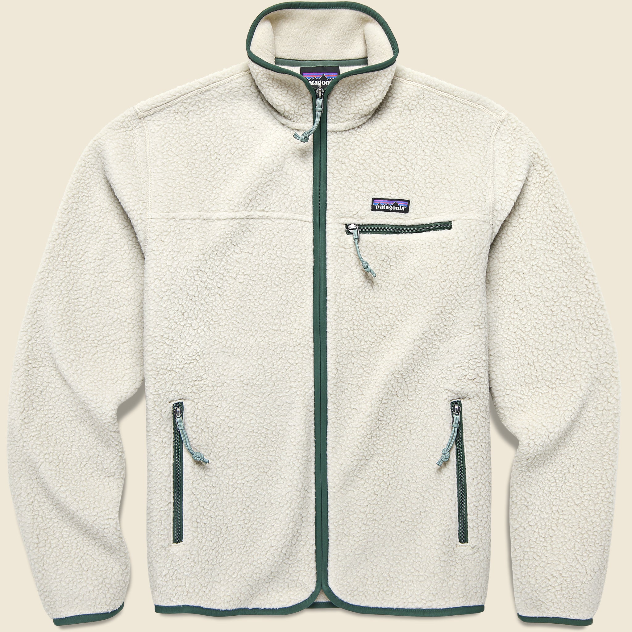 Retro Pile Jacket - Pelican/Canopy Green - Patagonia - STAG Provisions - Outerwear - Coat / Jacket