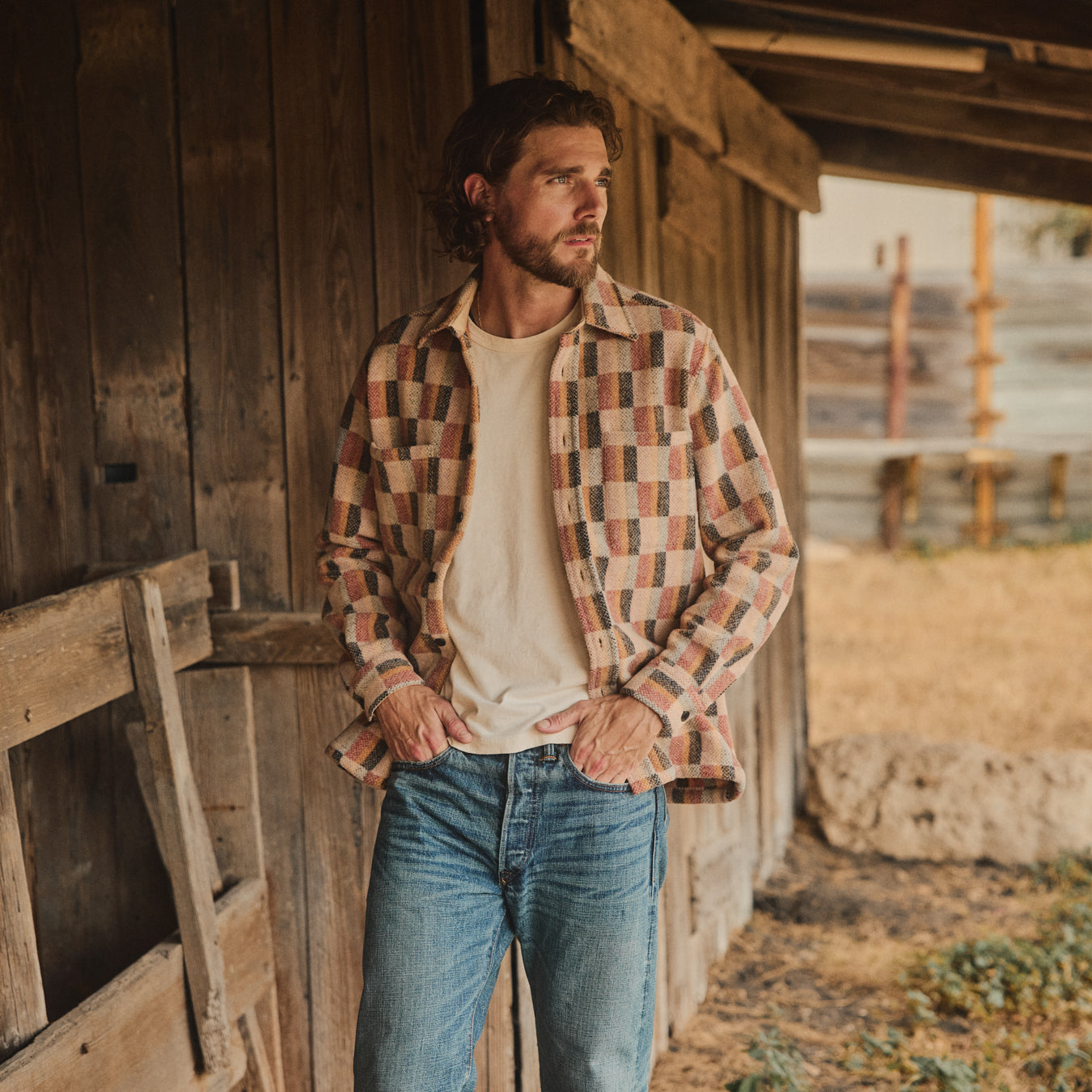 
                          Tulia Overshirt - Taupe - Portuguese Flannel - STAG Provisions - Tops - L/S Woven - Overshirt
                        