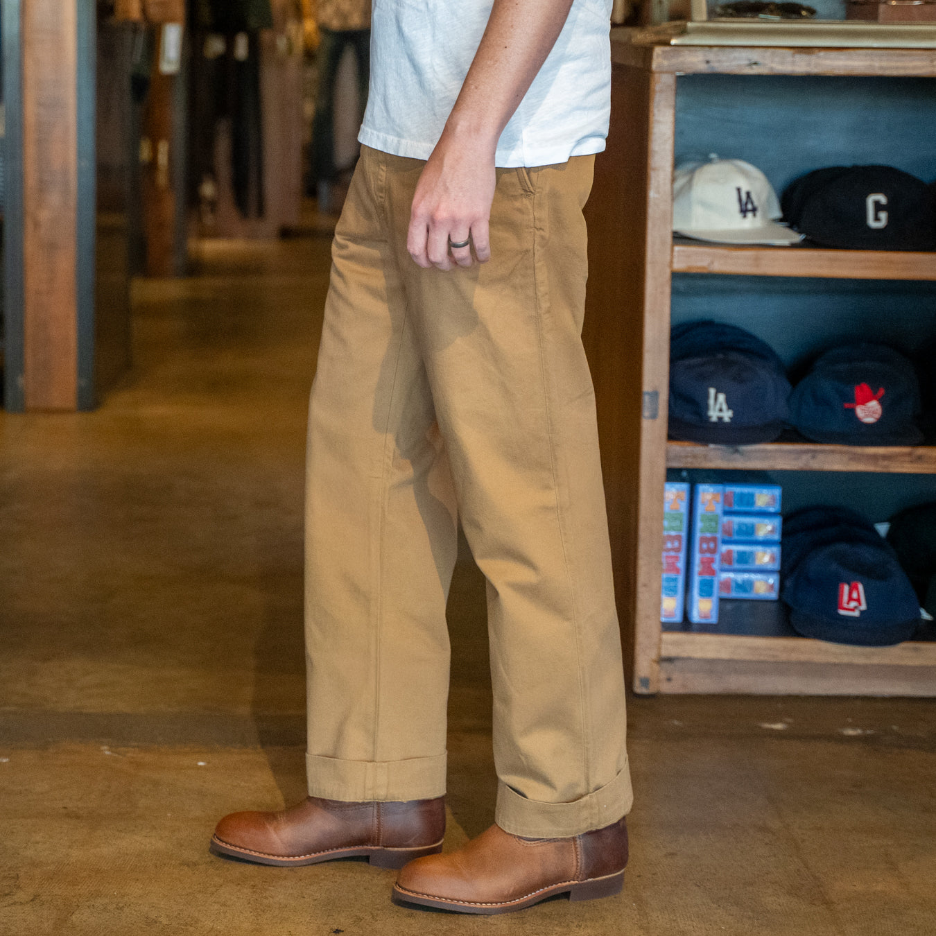 
                          Field Chino - Khaki - RRL - STAG Provisions - Pants - Twill
                        