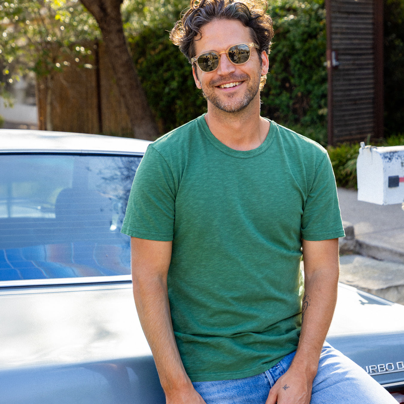 
                          The Essential Tee - Moss Green - STAG - STAG Provisions - Tops - S/S Tee
                        