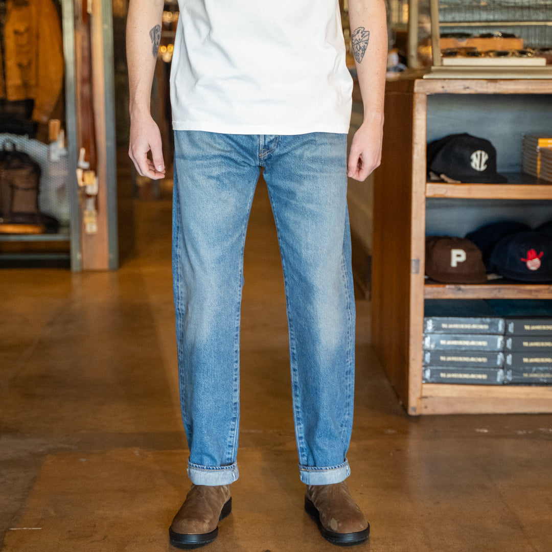 1980s 501 Straight Jean - MIJ Ahoy - Levis Blue Tab - STAG Provisions - Pants - Denim
