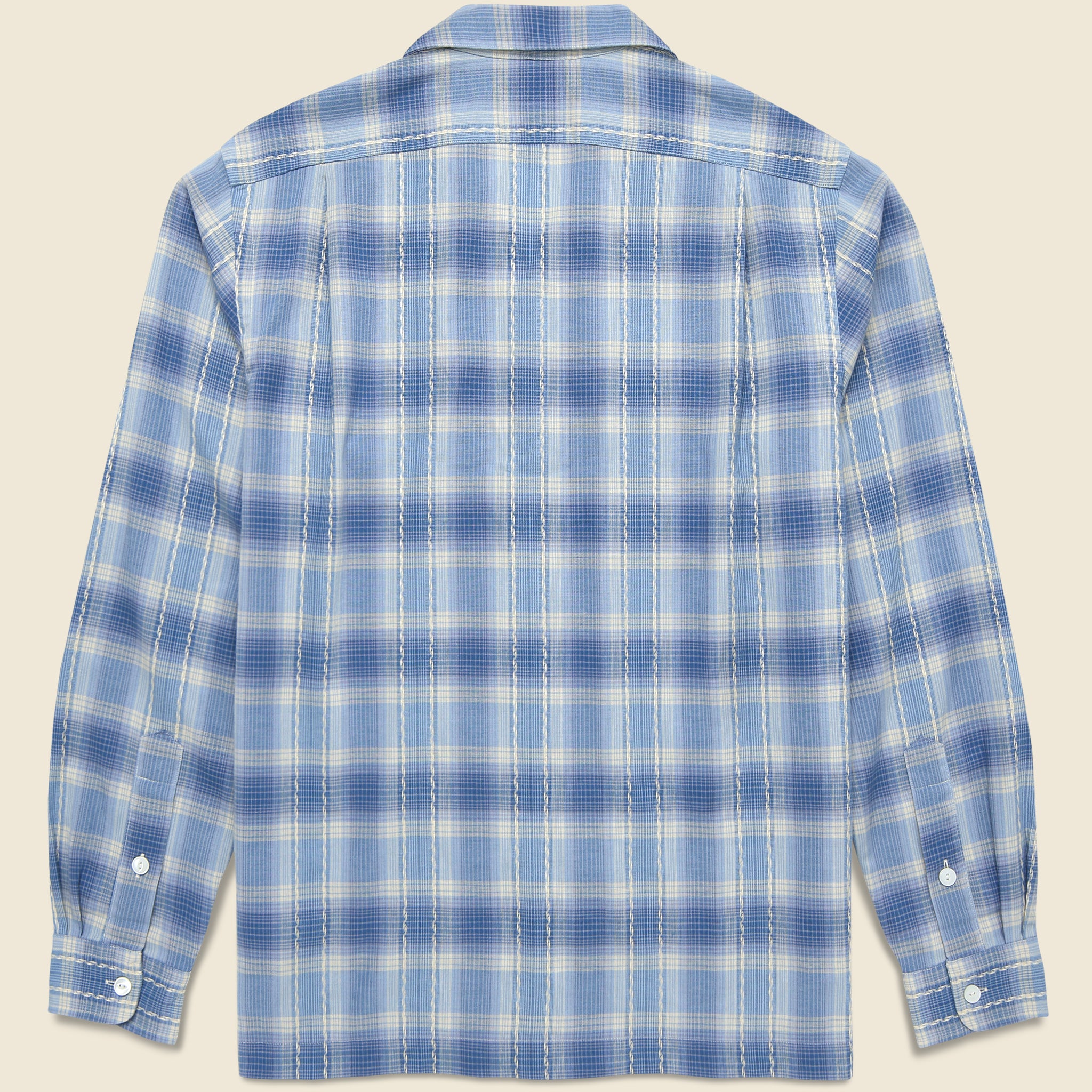 Polo Country Camp Shirt - Blue Cream - Polo Ralph Lauren - STAG Provisions - Tops - L/S Woven - Plaid