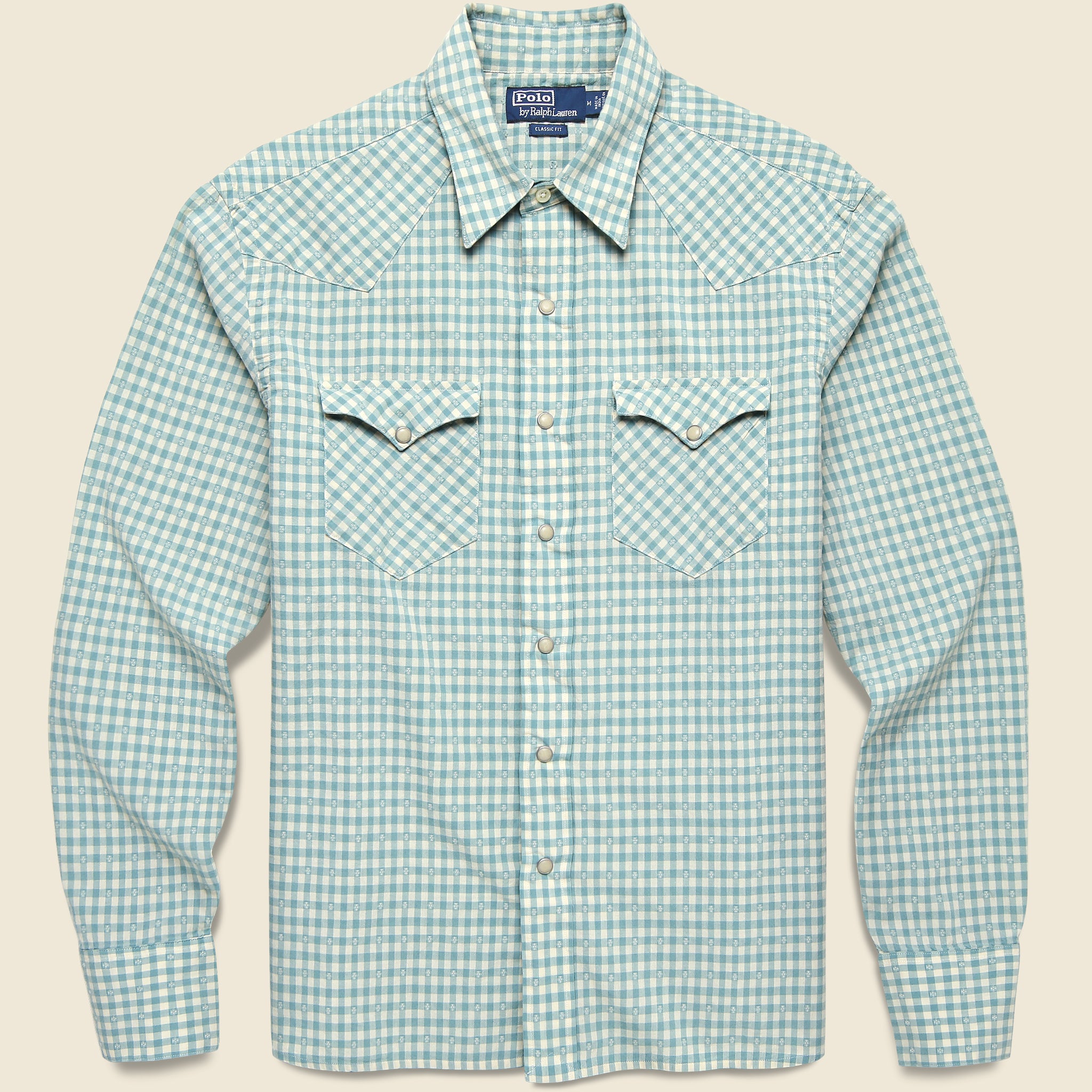 Classic Western Shirt - Green - Polo Ralph Lauren - STAG Provisions - Tops - L/S Woven - Plaid