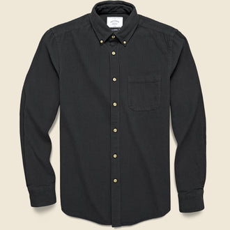 Corduroy Lobo Shirt - Black