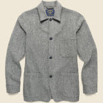 Labura Shirt Jacket - Grey - Portuguese Flannel - STAG Provisions - Outerwear - Shirt Jacket