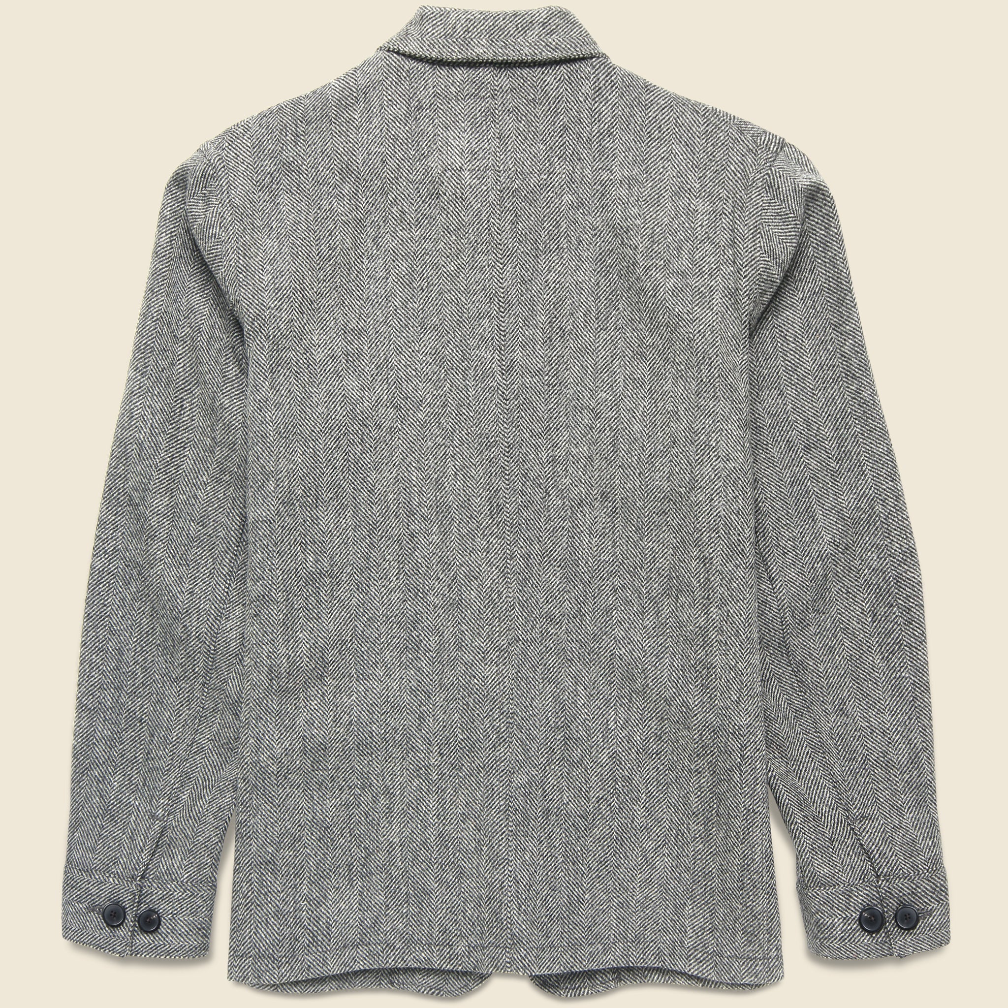 Labura Shirt Jacket - Grey - Portuguese Flannel - STAG Provisions - Outerwear - Shirt Jacket