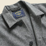 Labura Shirt Jacket - Grey - Portuguese Flannel - STAG Provisions - Outerwear - Shirt Jacket