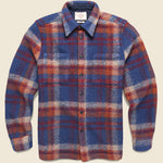 Parker Overshirt - Blue - Portuguese Flannel - STAG Provisions - Tops - L/S Woven - Overshirt