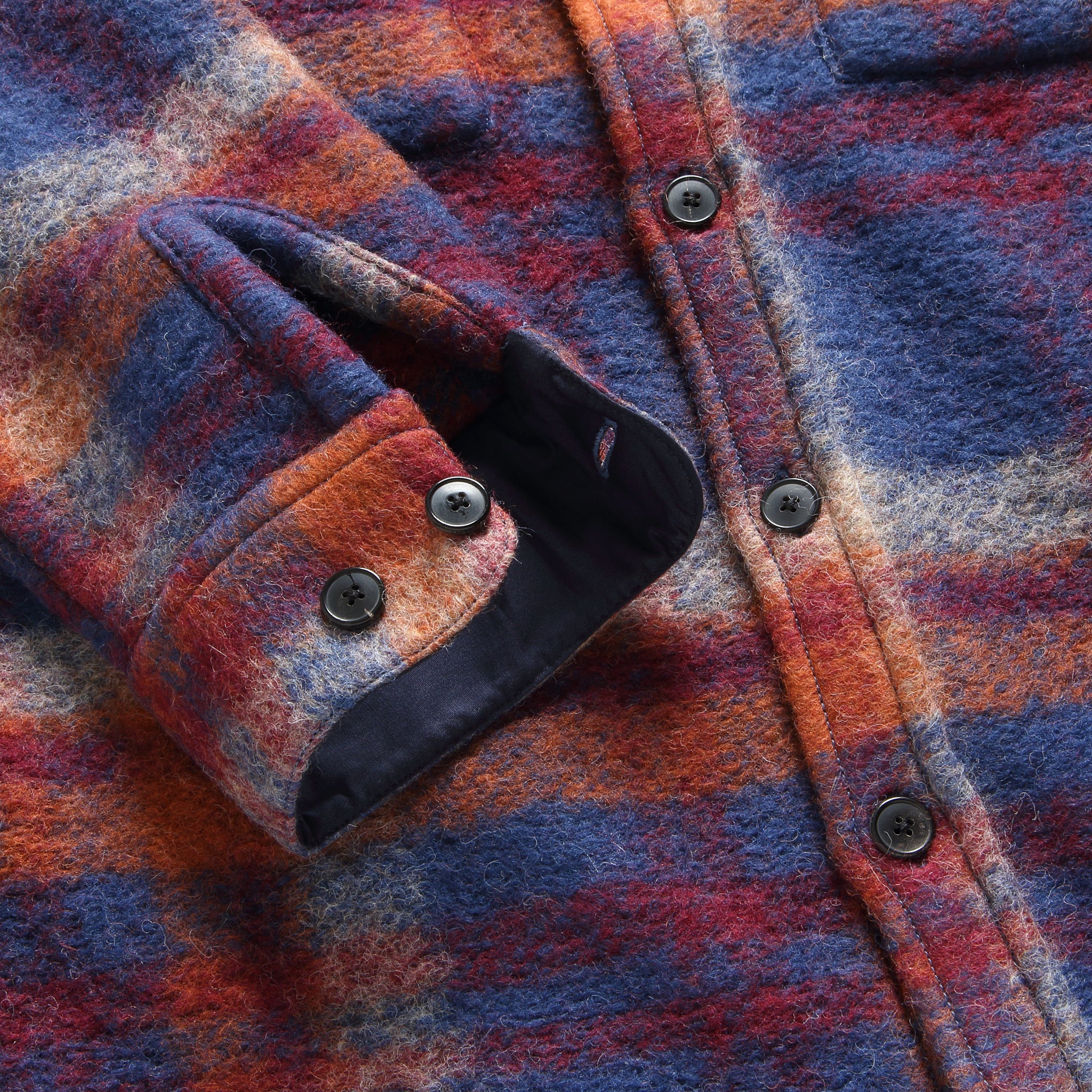 Parker Overshirt - Blue - Portuguese Flannel - STAG Provisions - Tops - L/S Woven - Overshirt