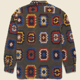 Grandma's Quilt Overshirt - Green - Portuguese Flannel - STAG Provisions - Tops - L/S Woven - Overshirt