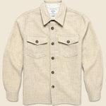 Field Overshirt - Ecru - Portuguese Flannel - STAG Provisions - Tops - L/S Woven - Overshirt