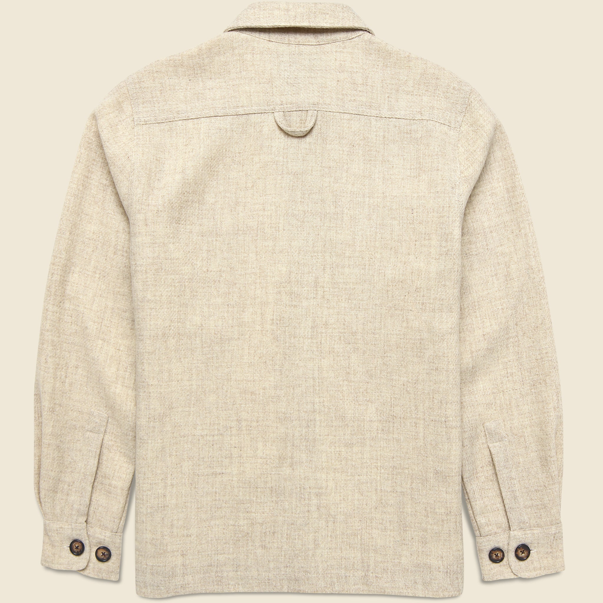 
                          Field Overshirt - Ecru - Portuguese Flannel - STAG Provisions - Tops - L/S Woven - Overshirt
                        