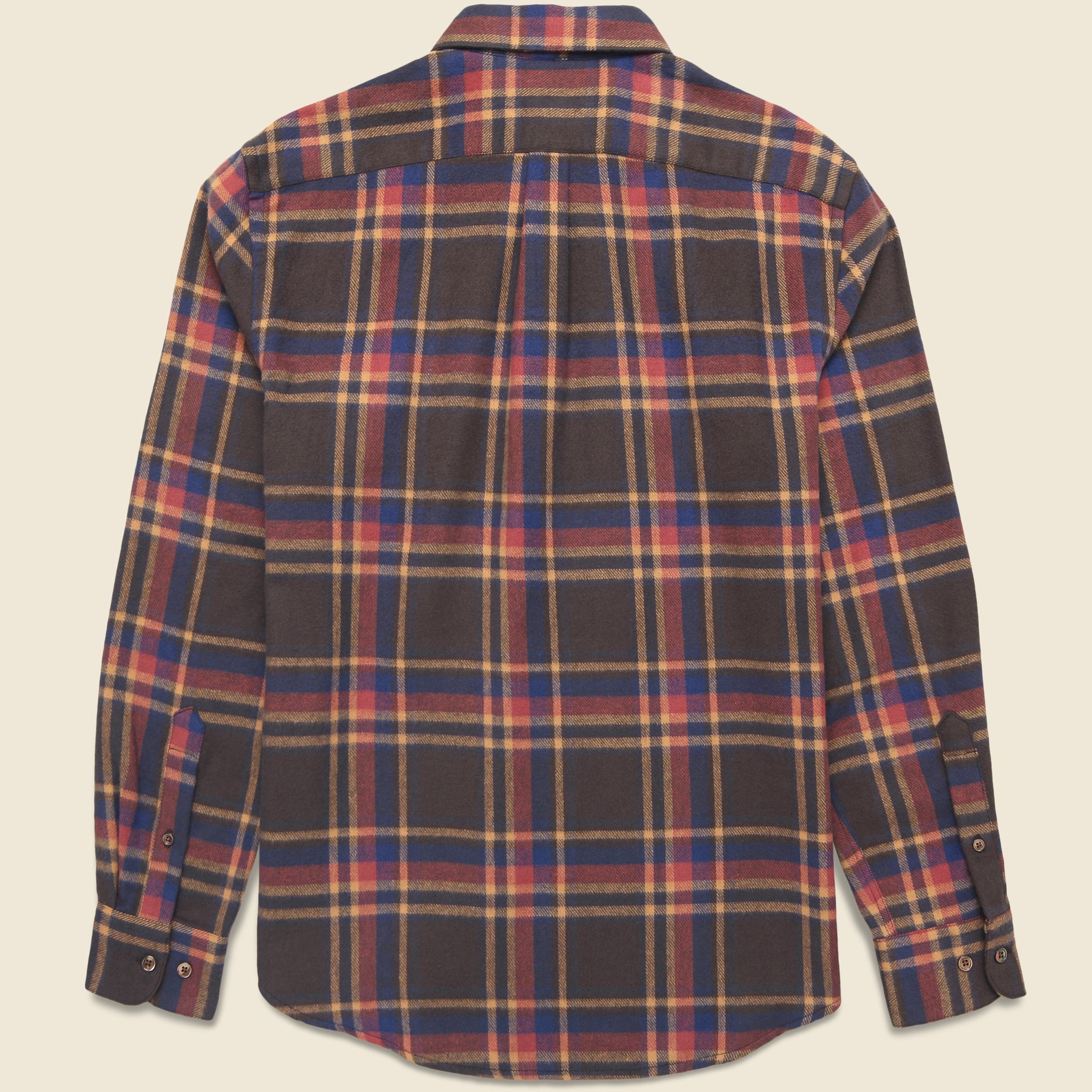 
                          Castor Shirt - Brown - Portuguese Flannel - STAG Provisions - Tops - L/S Woven - Plaid
                        