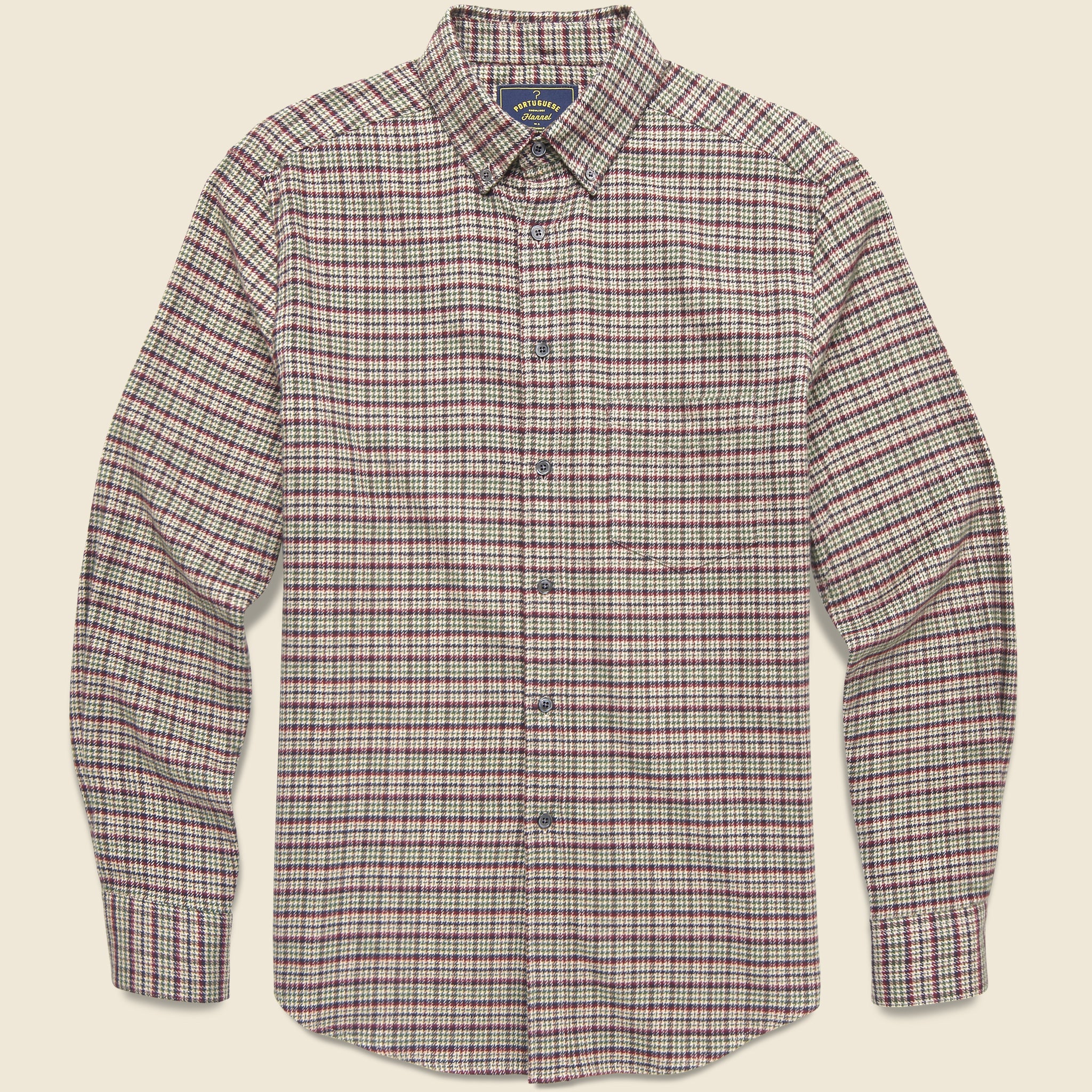 Feno Shirt - Taupe - Portuguese Flannel - STAG Provisions - Tops - L/S Woven - Plaid