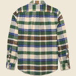 Harbor Shirt - Green - Portuguese Flannel - STAG Provisions - Tops - L/S Woven - Plaid