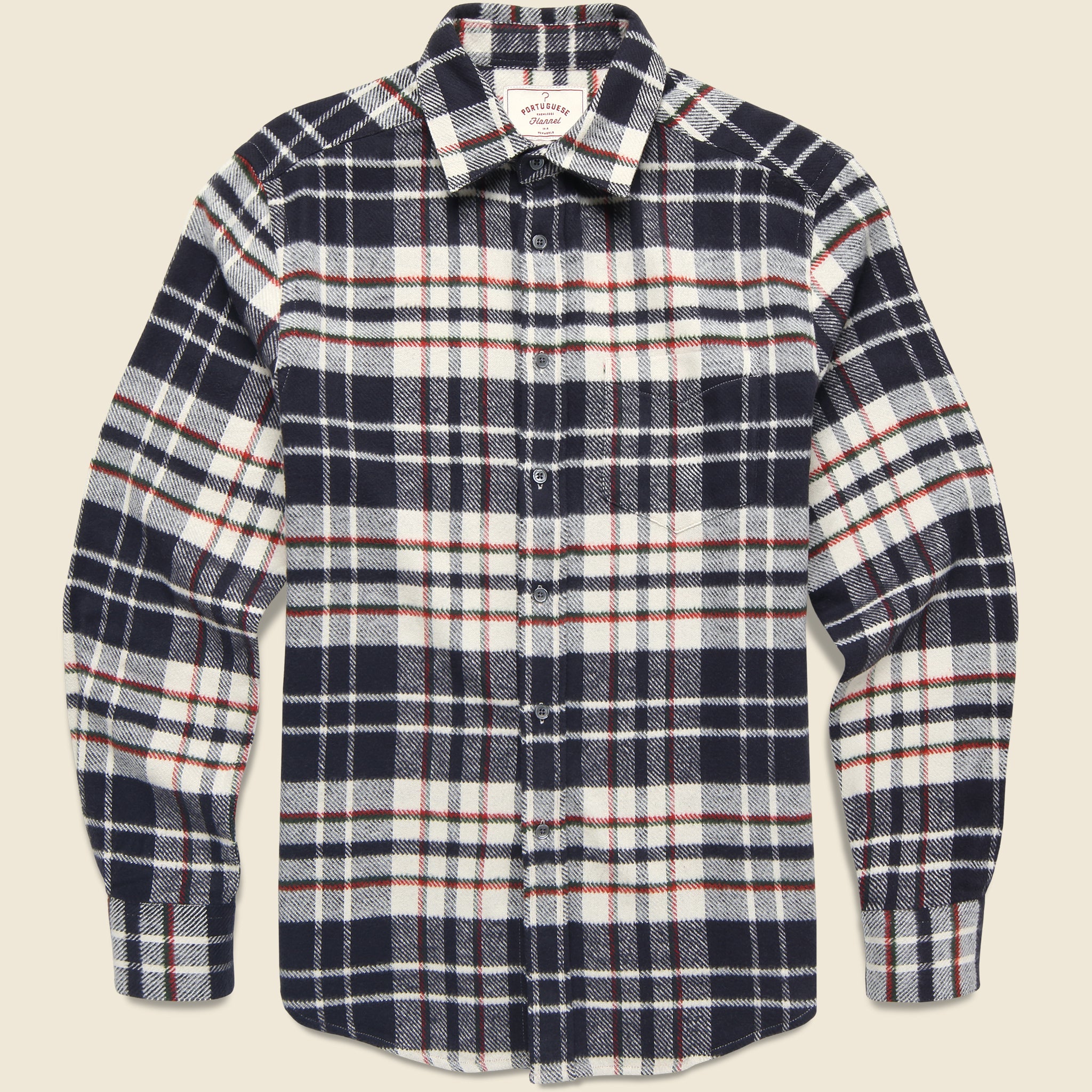 Hillside Shirt - Black - Portuguese Flannel - STAG Provisions - Tops - L/S Woven - Plaid