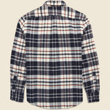 Hillside Shirt - Black - Portuguese Flannel - STAG Provisions - Tops - L/S Woven - Plaid