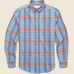Lucia Shirt - Blue - Portuguese Flannel - STAG Provisions - Tops - L/S Woven - Plaid