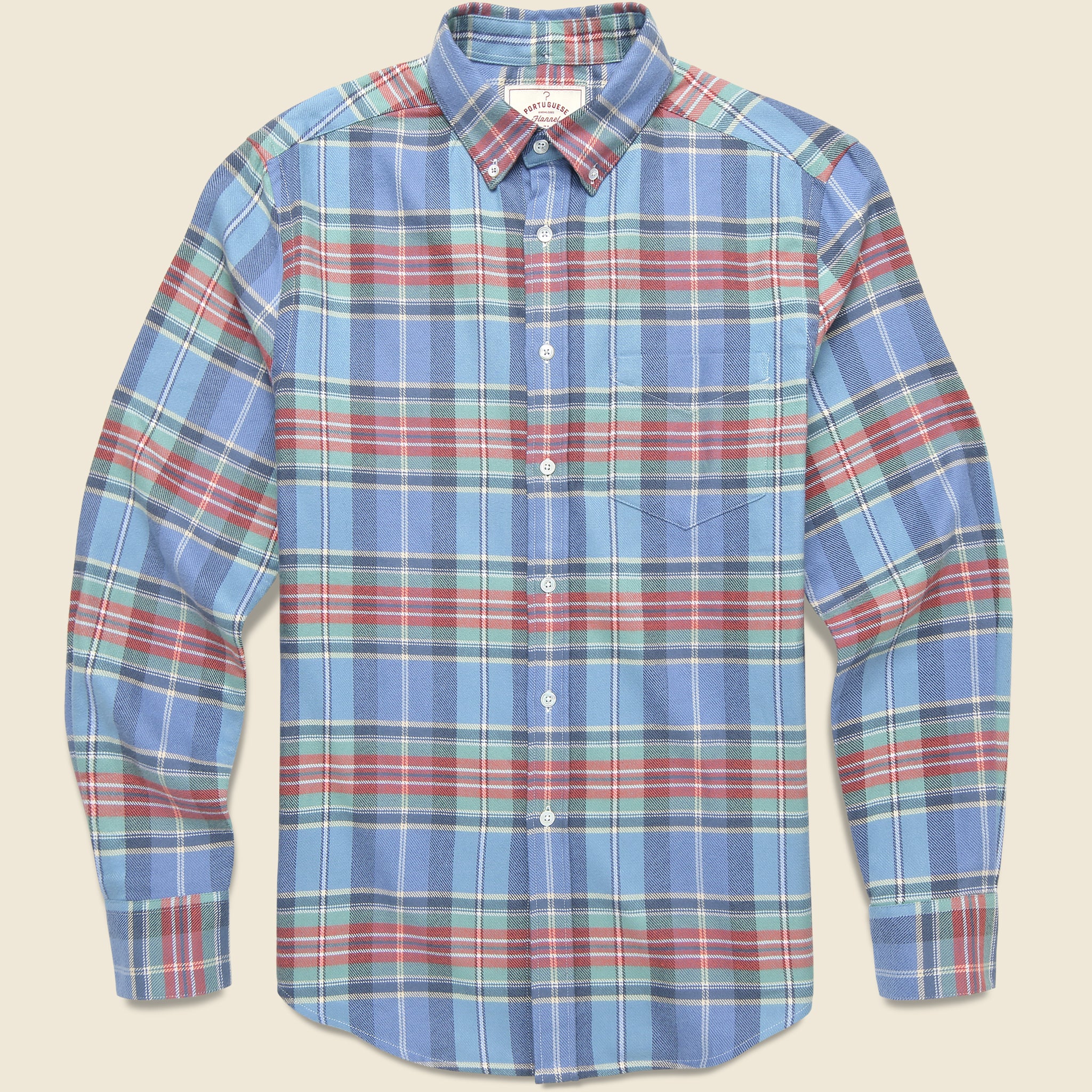 Lucia Shirt - Blue - Portuguese Flannel - STAG Provisions - Tops - L/S Woven - Plaid