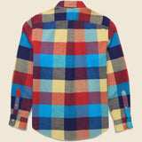 Ophelia Shirt - Blue - Portuguese Flannel - STAG Provisions - Tops - L/S Woven - Plaid