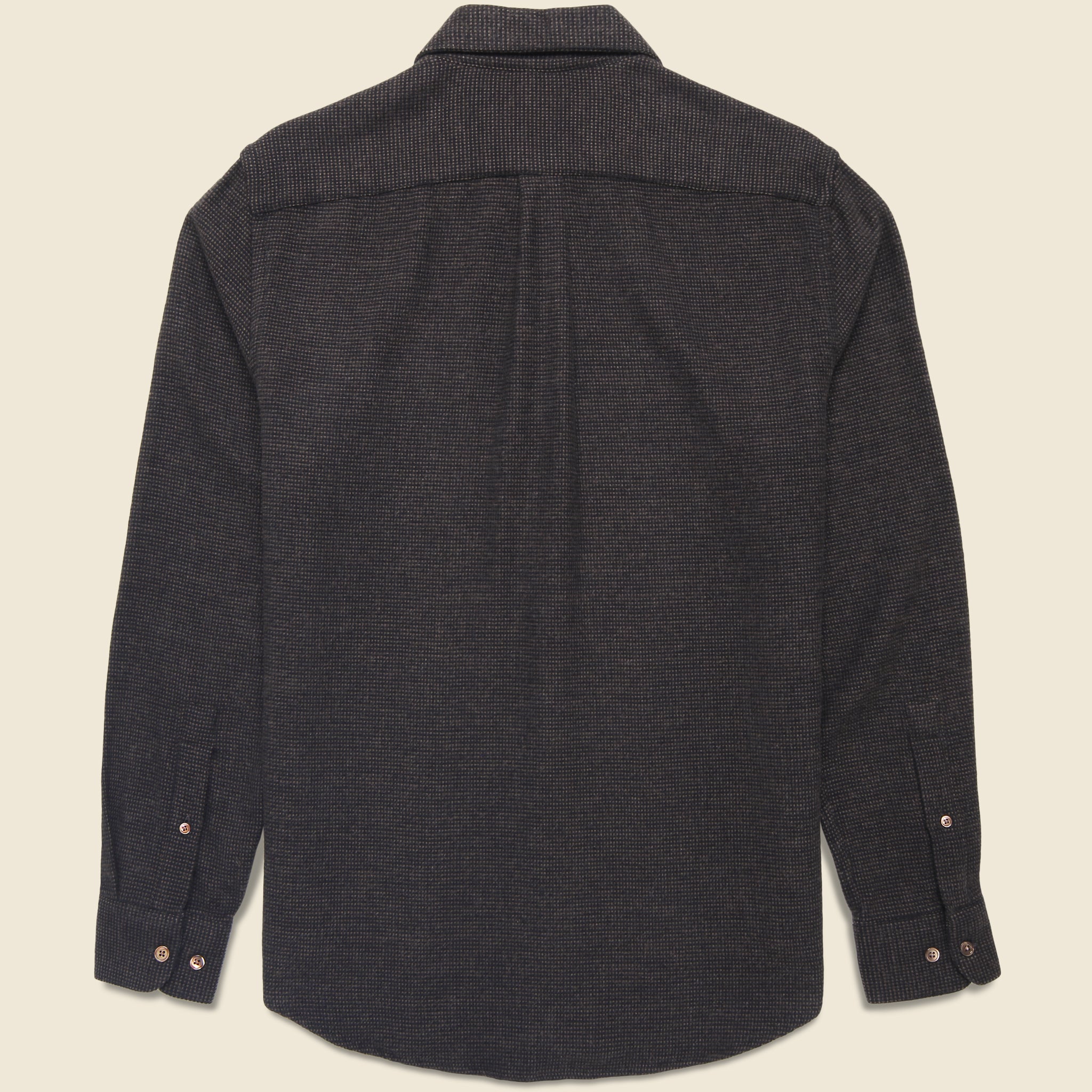 Sounds Shirt - Black - Portuguese Flannel - STAG Provisions - Tops - L/S Woven - Solid