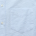 Pacifico Seersucker Shirt - Light Blue - Portuguese Flannel - STAG Provisions - Tops - L/S Woven - Seersucker