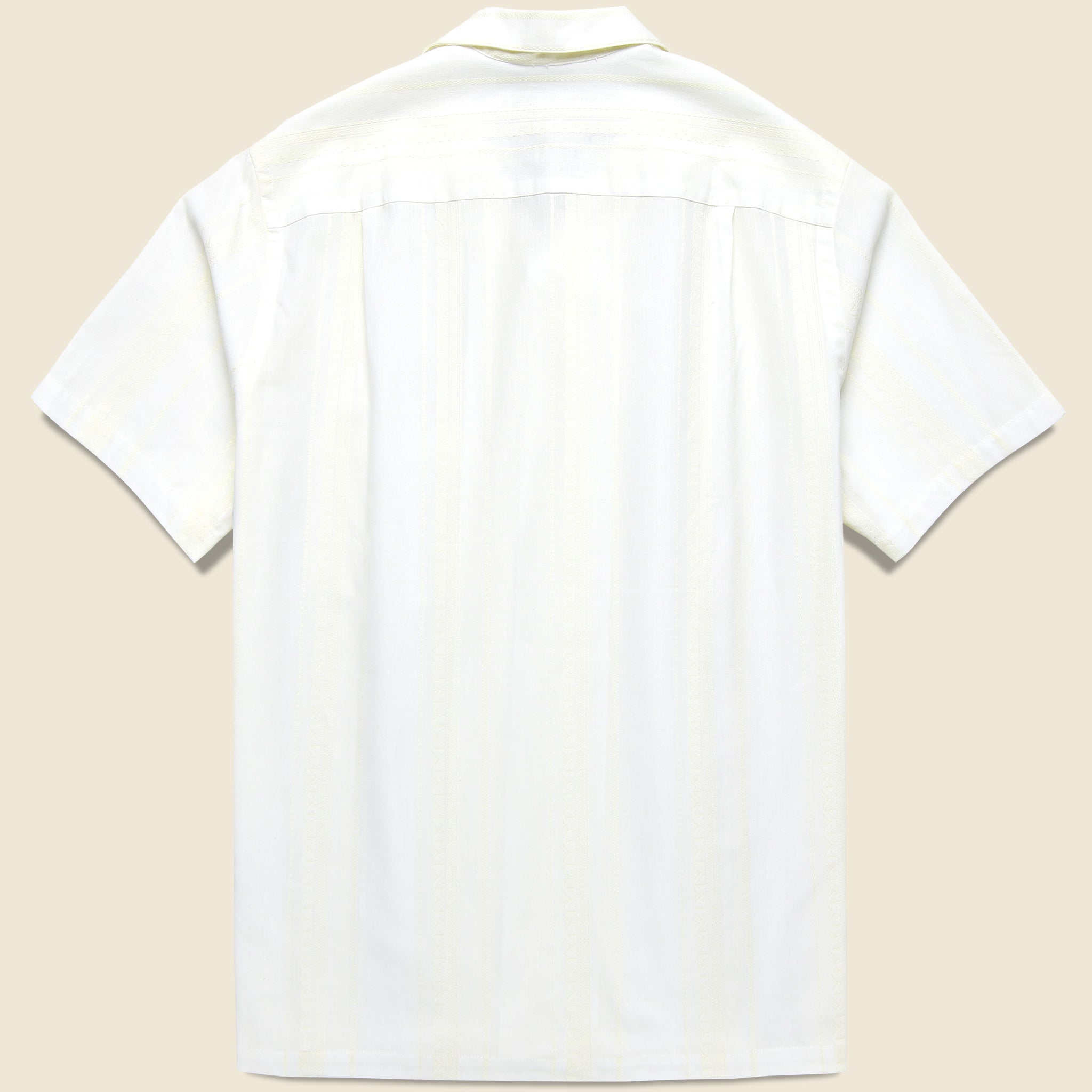 Mira Camp Shirt - White - Portuguese Flannel - STAG Provisions - Tops - S/S Woven - Solid