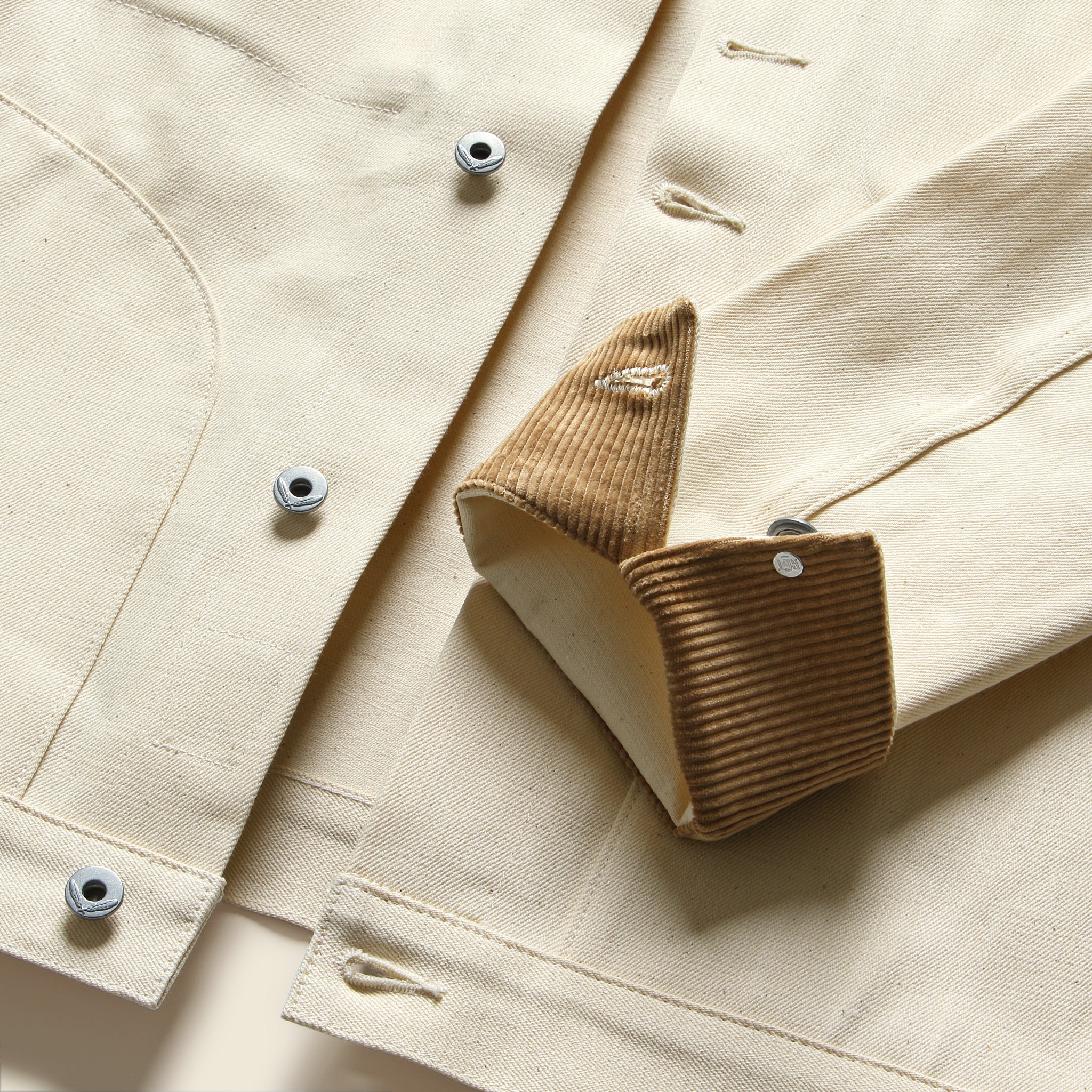 Supply Jacket - Cord Collar Ecru Selvedge - Rogue Territory - STAG Provisions - Outerwear - Coat / Jacket