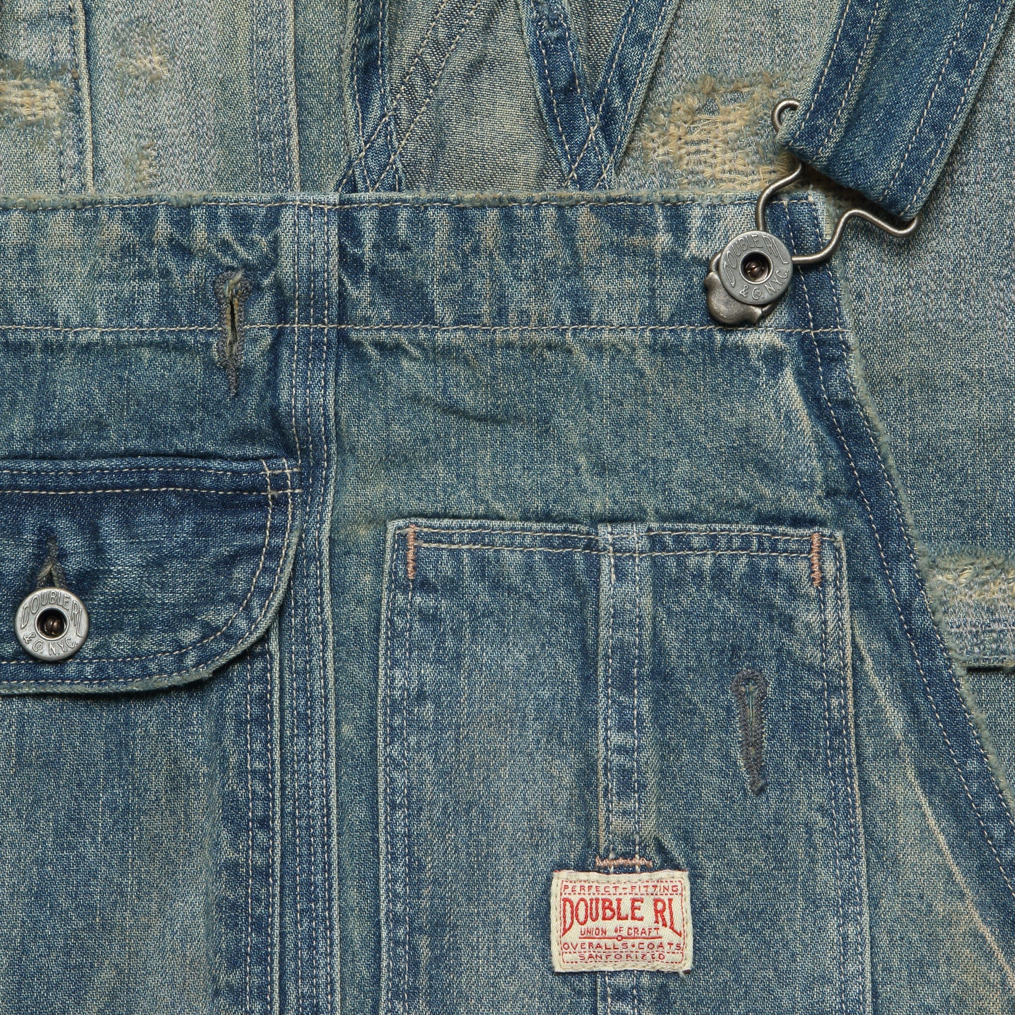 Wescott Overall - Repaired Wescott Wash - RRL - STAG Provisions - Pants - Jumpsuit