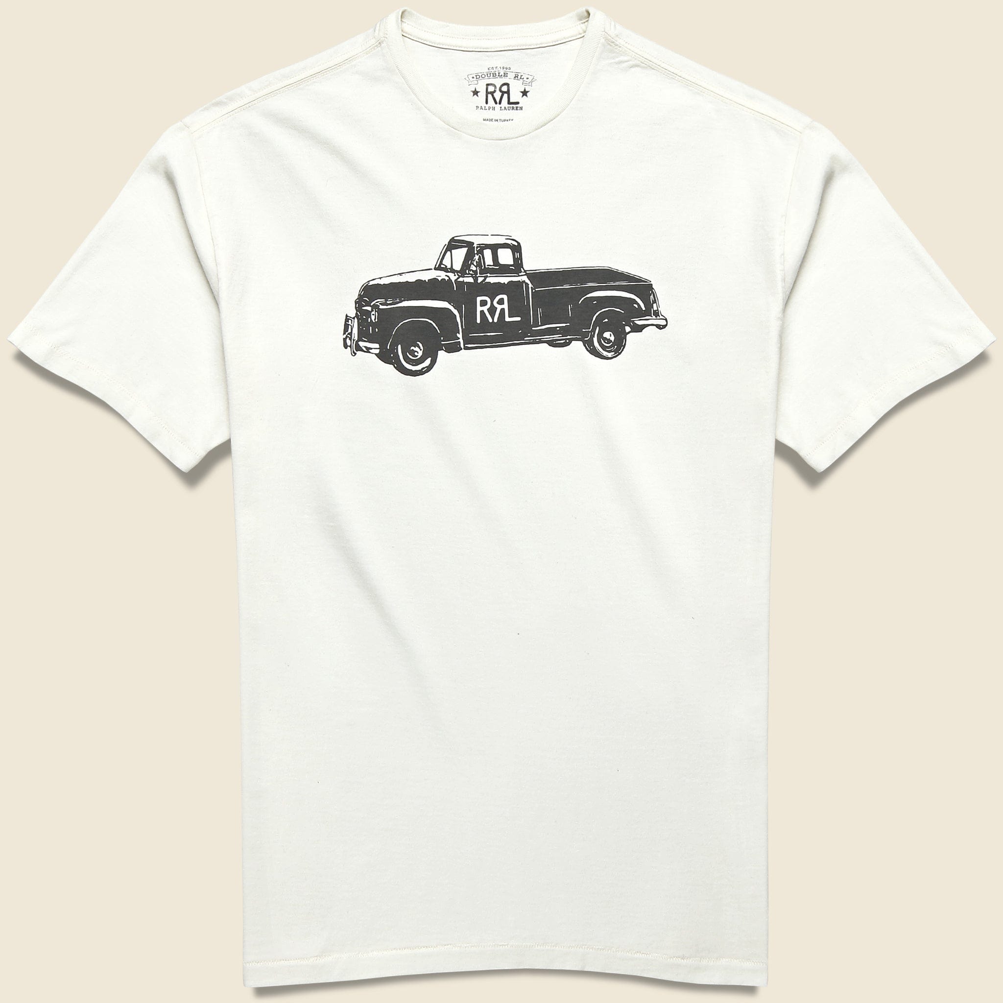 Truck Logo Tee - Paper White - RRL - STAG Provisions - Tops - S/S Tee - Graphic