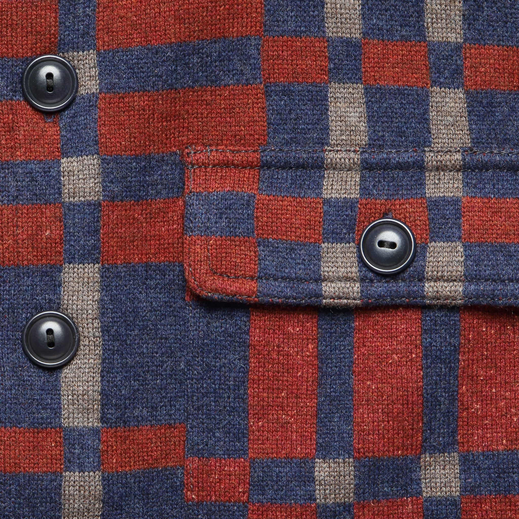 
                          Matlock Sweater Workshirt - Red/Brown/Multi - RRL - STAG Provisions - Tops - Sweater
                        