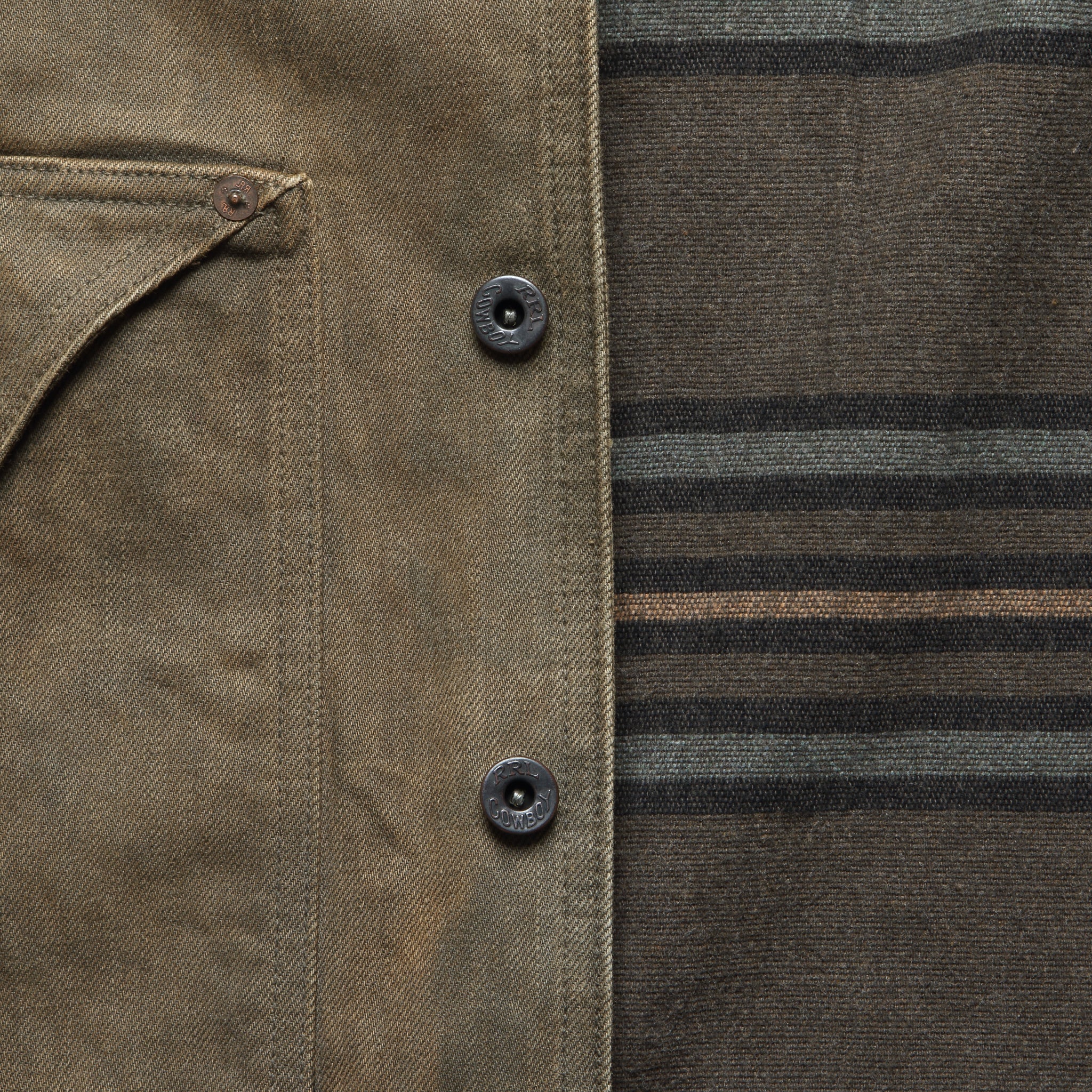 Halkirk Denim Jacket - Brown - RRL - STAG Provisions - Outerwear - Coat / Jacket
