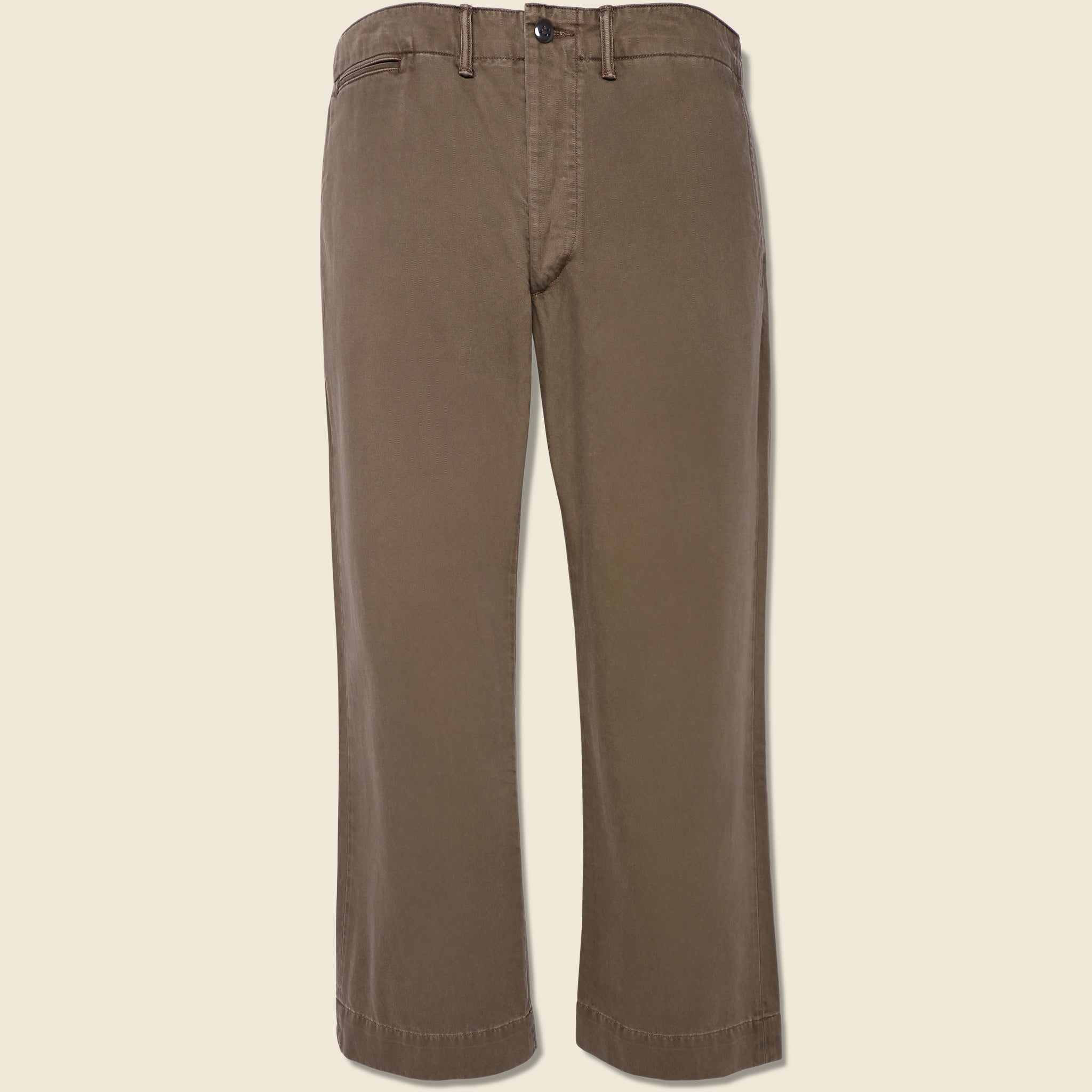 Field Chino - Dark Brown - RRL - STAG Provisions - Pants - Twill