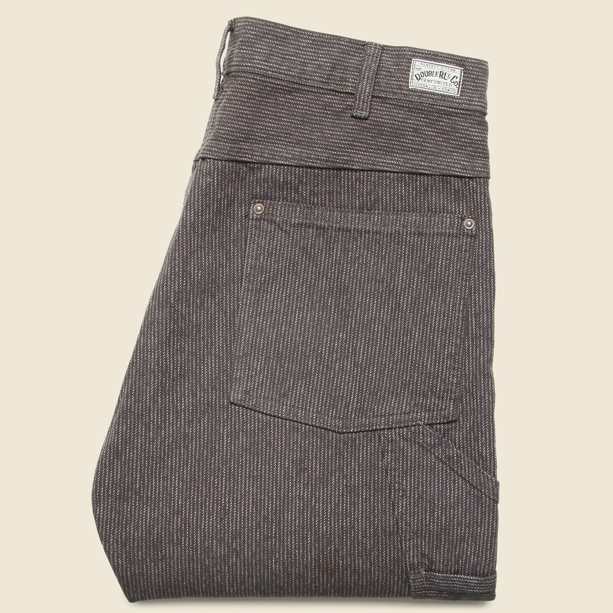 Hamilton Carpenter Pant - Black Stripe - RRL - STAG Provisions - Pants - Twill