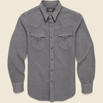 Buffalo Western Shirt - Gray