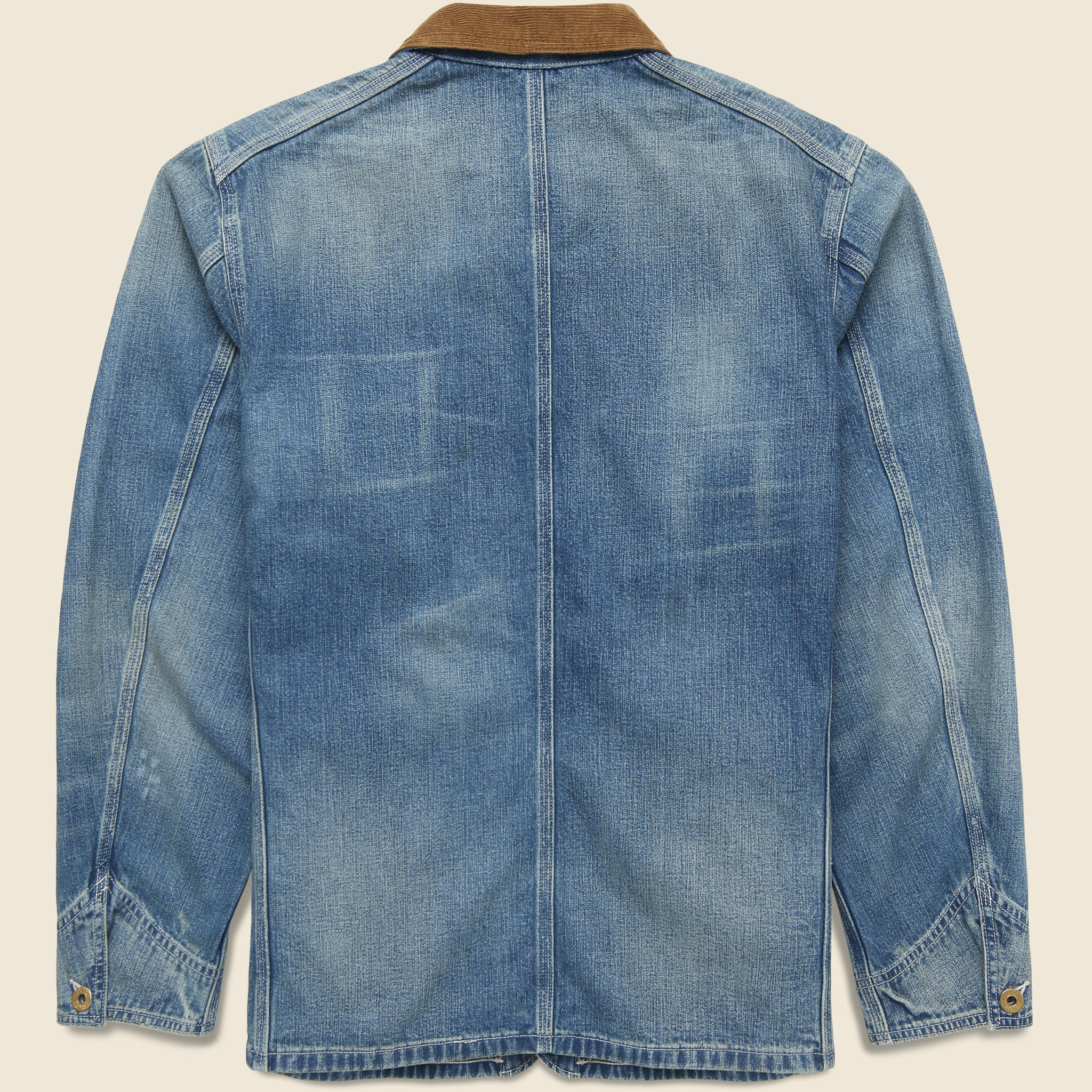Denim Stockton Jacket - Wrightsville Wash - RRL - STAG Provisions - Outerwear - Coat / Jacket