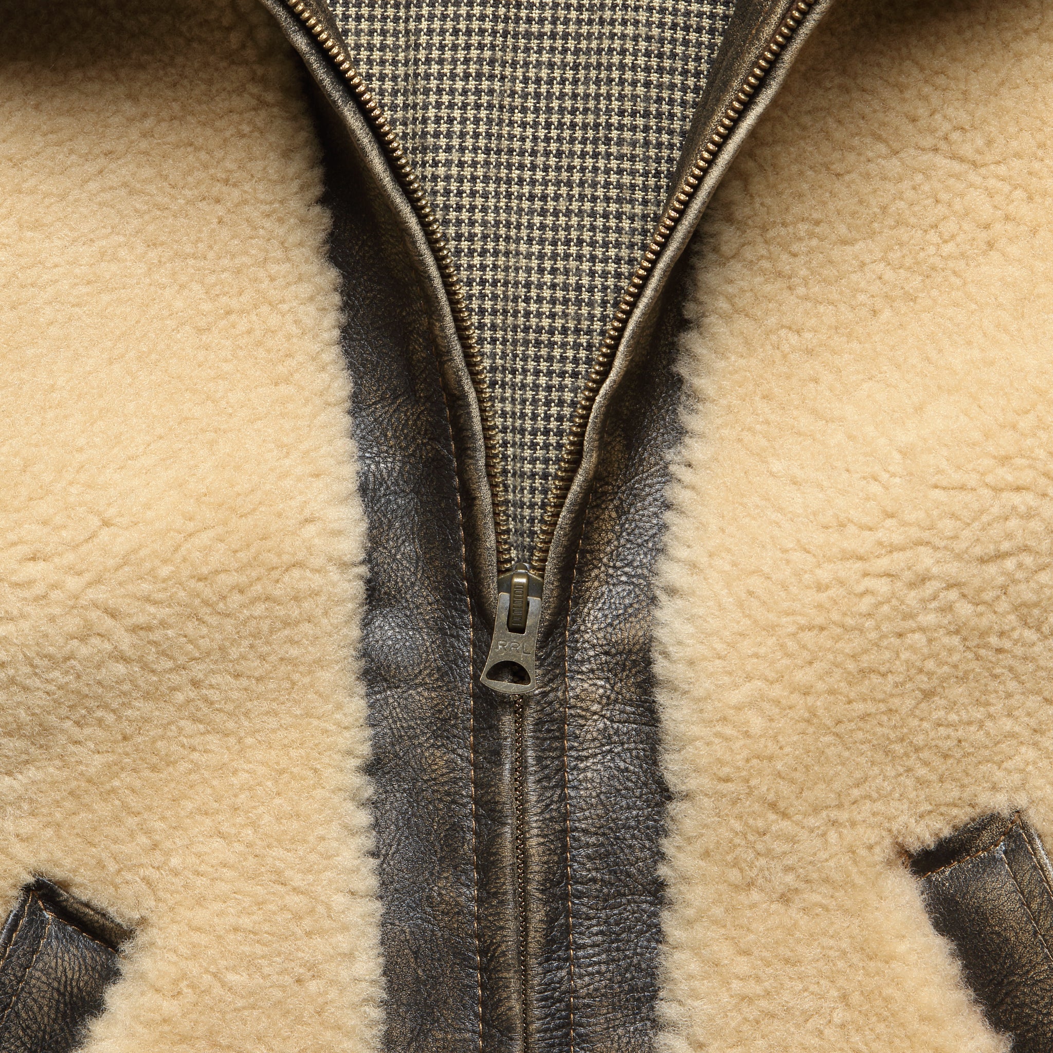 
                          Geronimo Moto Jacket - Brown - RRL - STAG Provisions - Outerwear - Coat / Jacket
                        