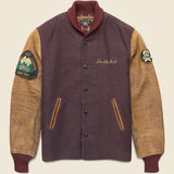 Hendee Bomber Jacket - Burgundy - RRL - STAG Provisions - Outerwear - Coat / Jacket