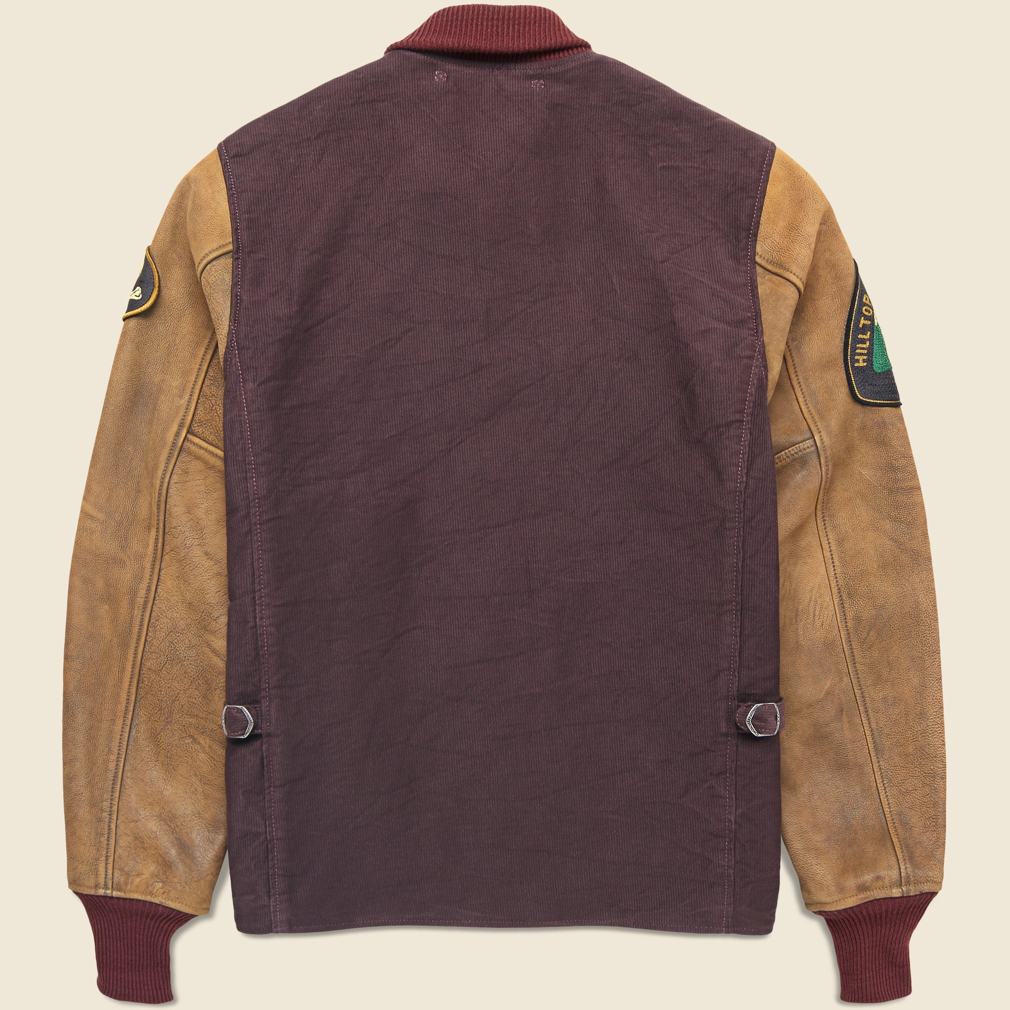 Hendee Bomber Jacket - Burgundy - RRL - STAG Provisions - Outerwear - Coat / Jacket