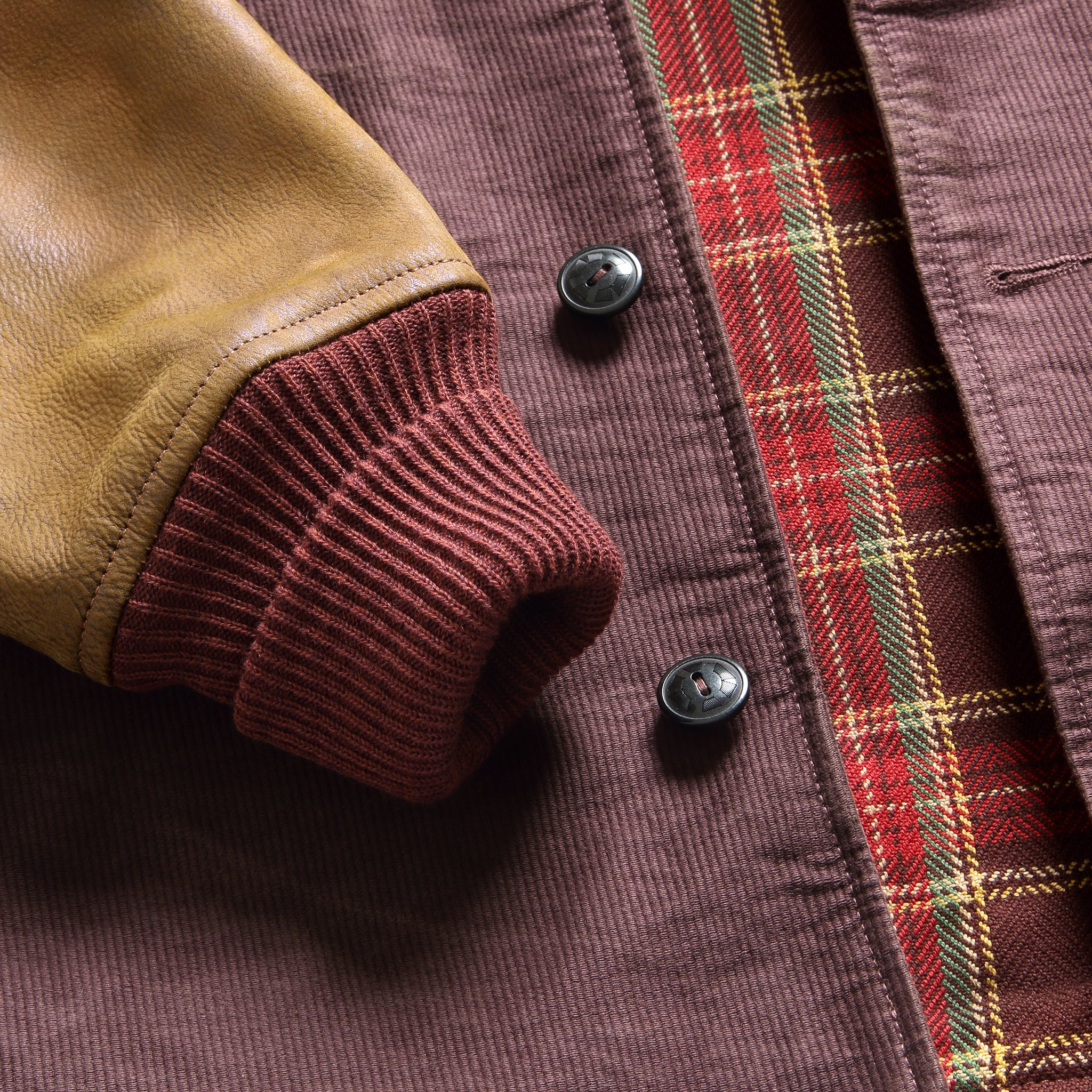 
                          Hendee Bomber Jacket - Burgundy - RRL - STAG Provisions - Outerwear - Coat / Jacket
                        