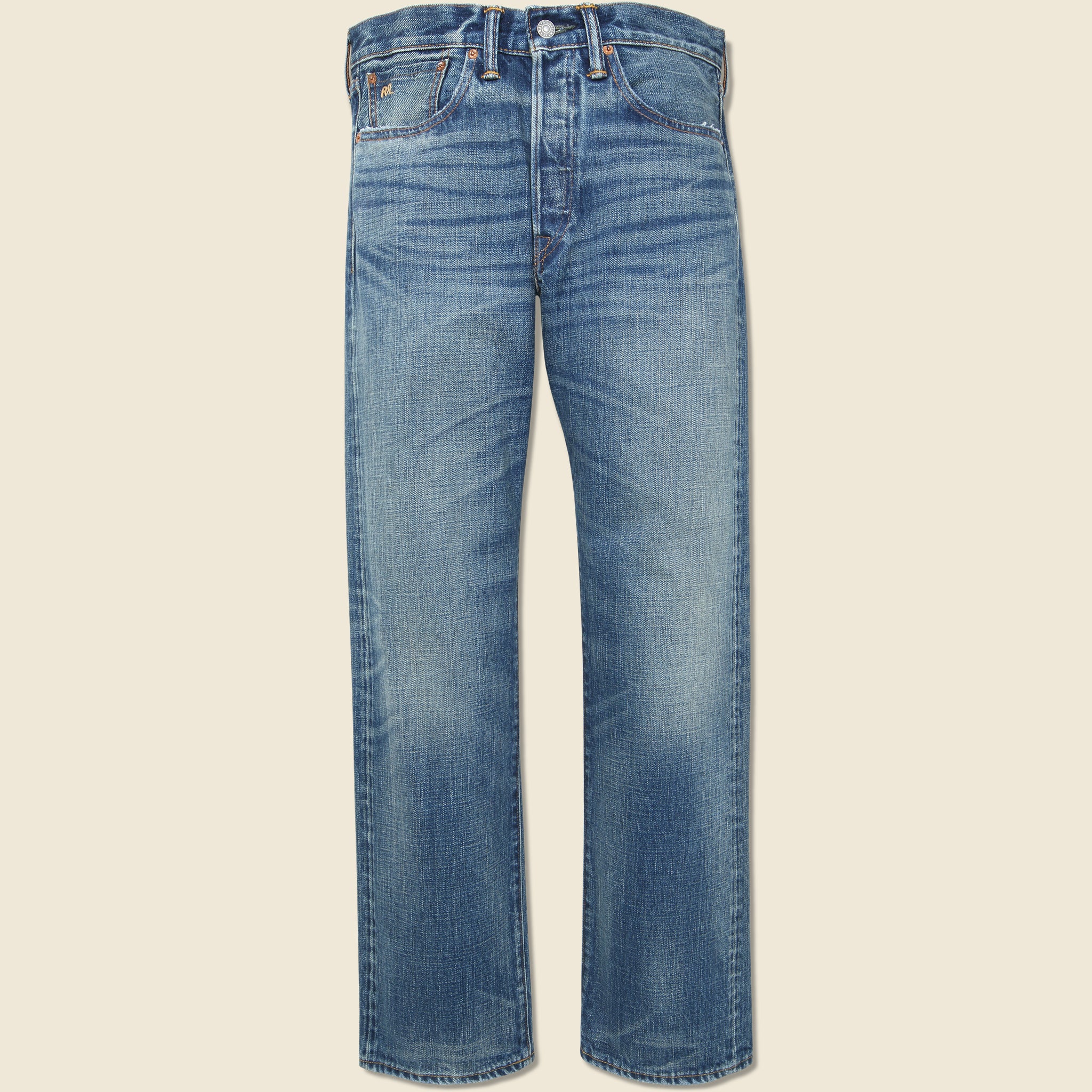 Straight Fit Jean in Hillsview Wash featuring a classic straight-leg silhouette and a versatile washed denim finish.