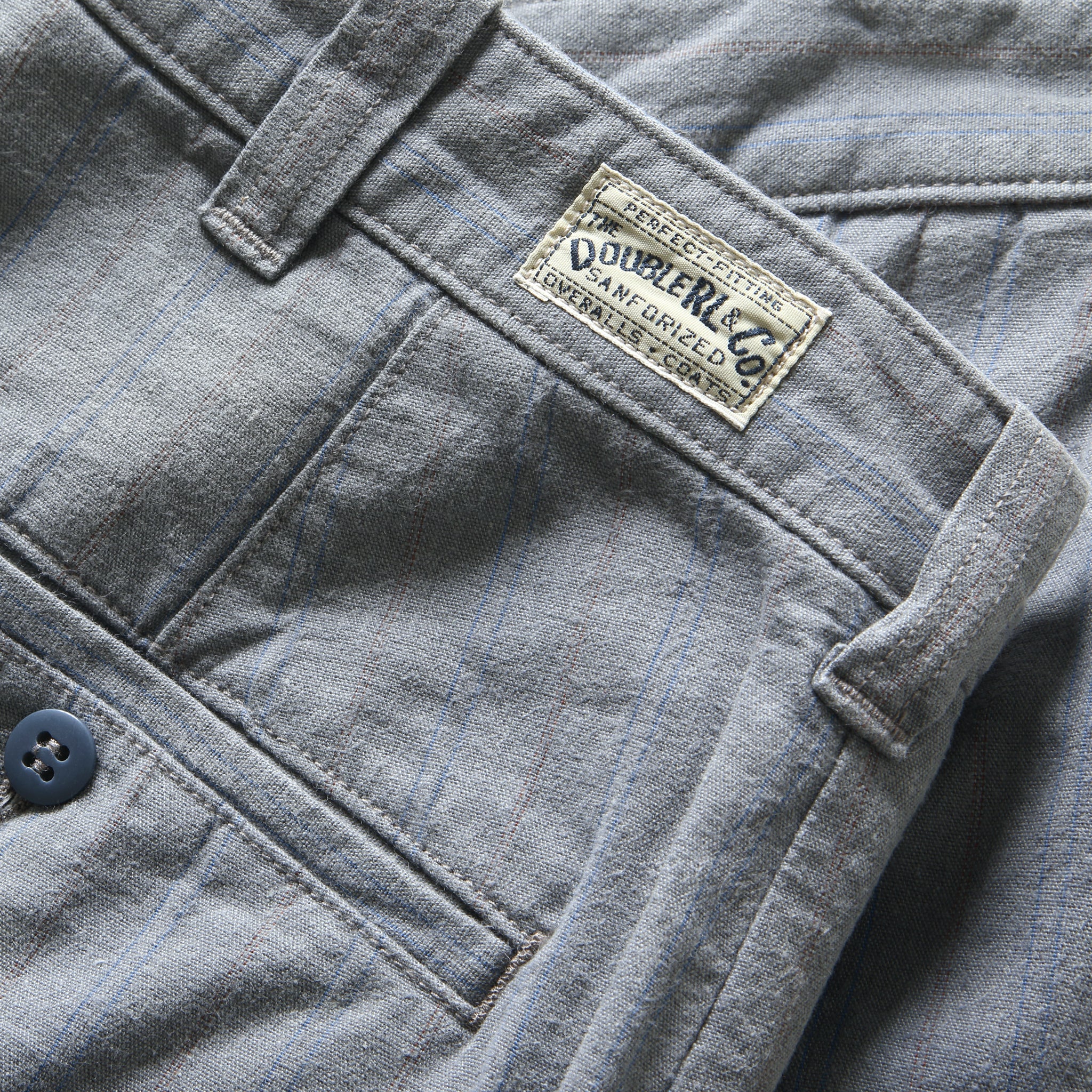 Striped Maitland Chino - Navy - RRL - STAG Provisions - Pants - Twill